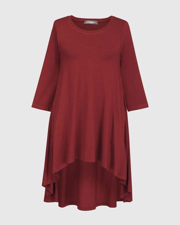 alembika-essential-swing-tunic-top-7st018p-tunika-plum image 7