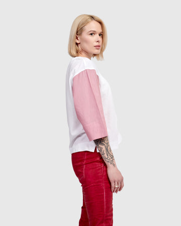 alembika-picnic-pullover-tee-bluse-rot-streifen image 7