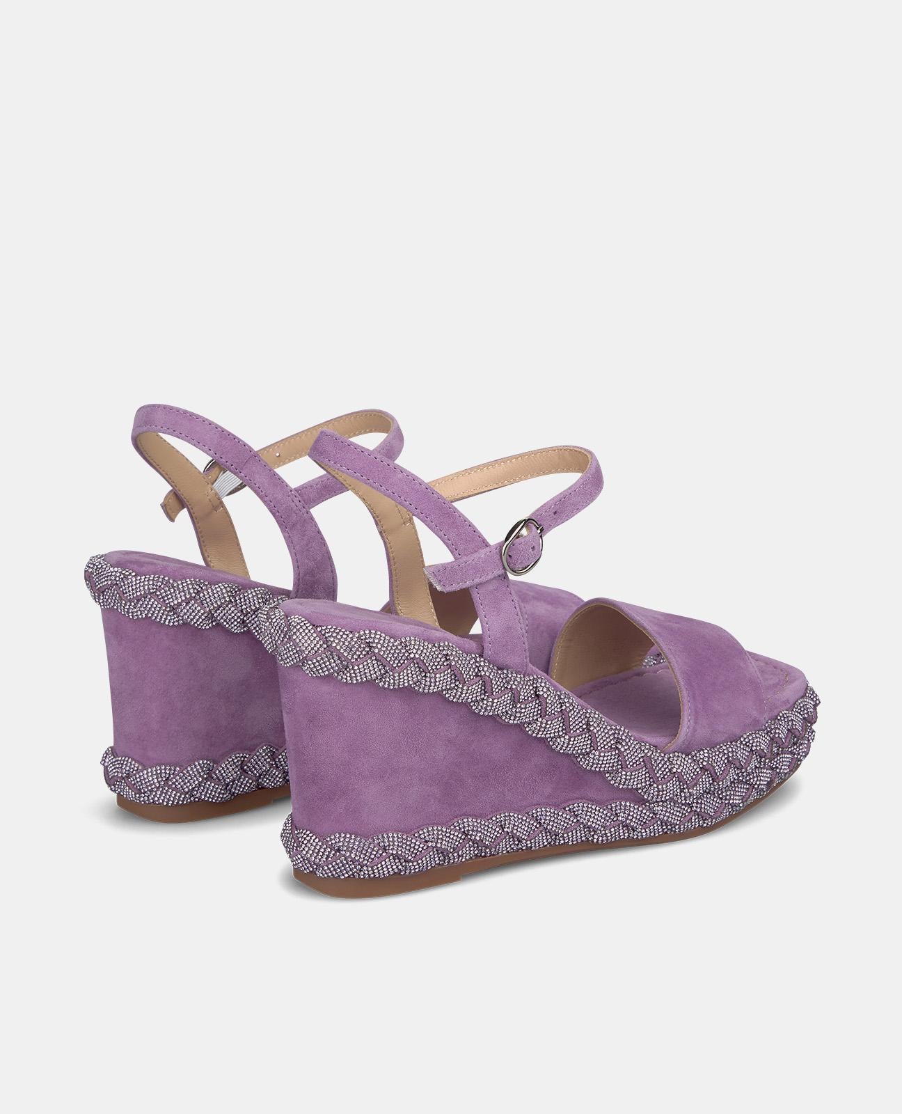 alma-en-pena-keilsandale-leder-violett-9-5-cm image 3
