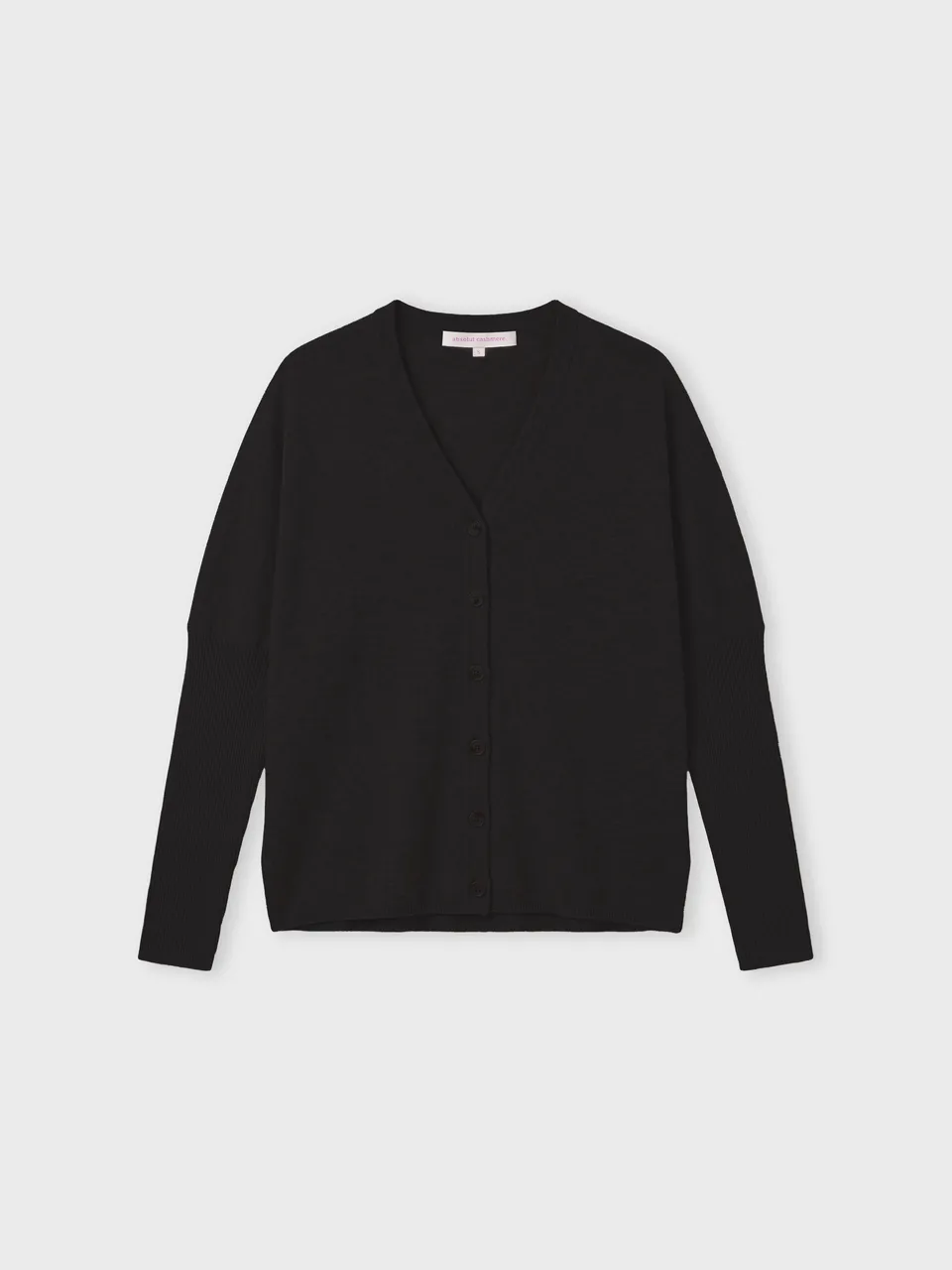 absolut-alison-kaschmir-cardigan-poncho-damen-schwarz image 1