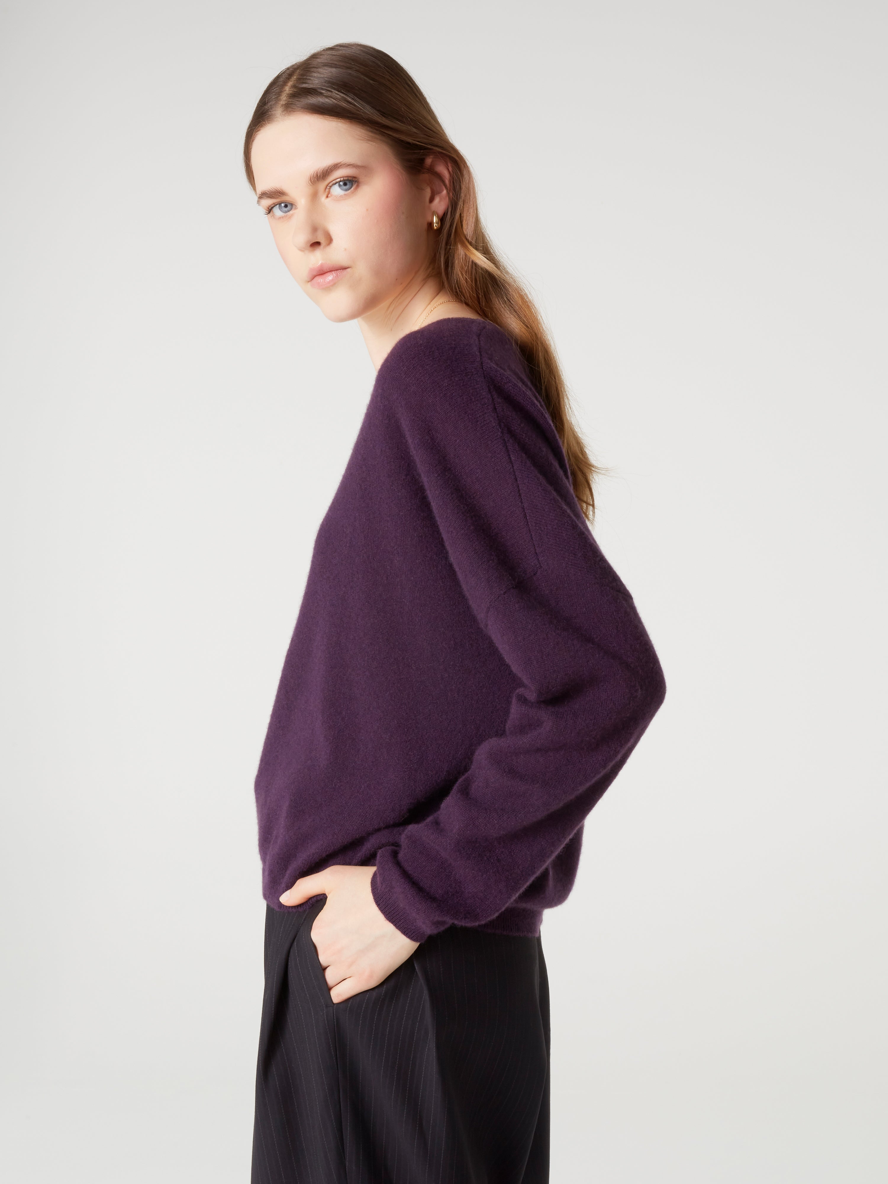 absolut-alicia-pullover-mit-v-ausschnitt-aus-100-kaschmir-iconique image 3