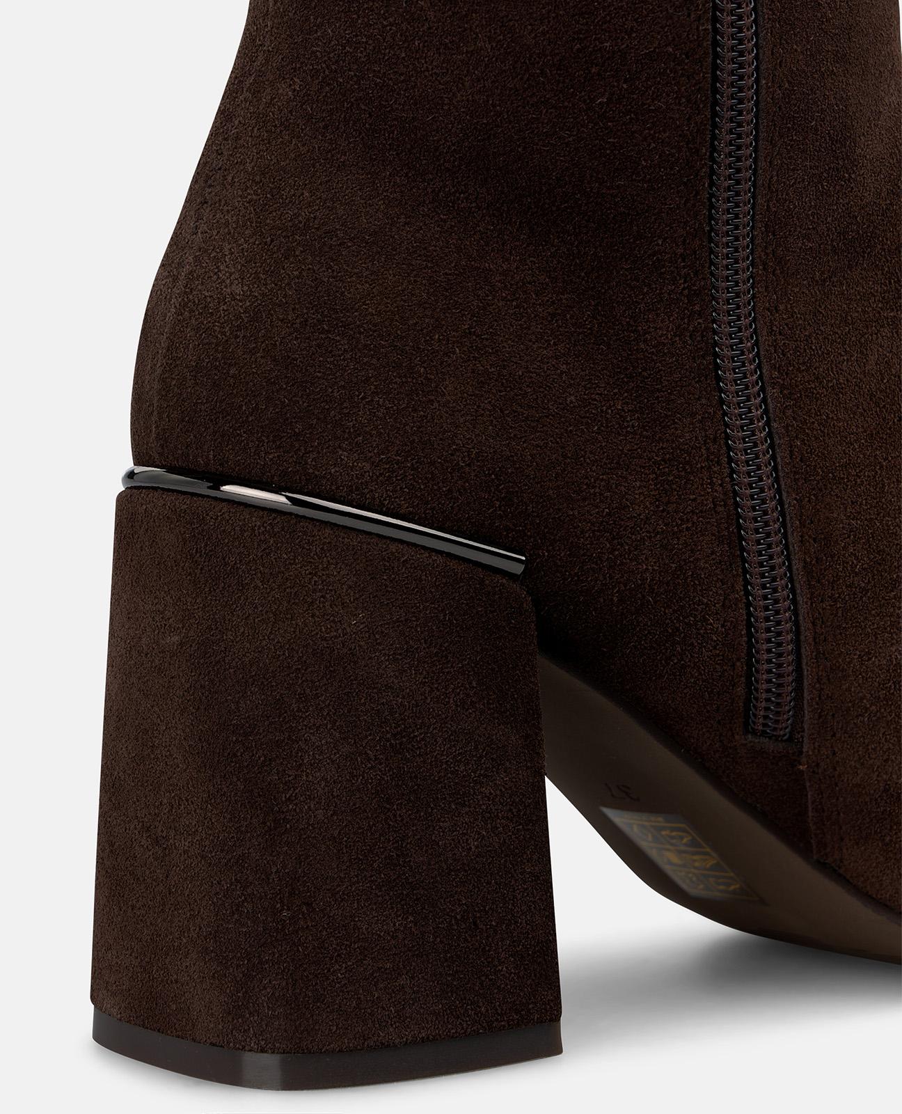 alma-en-pena-alfa-64306-stiefel-aus-veloursleder-braun image 4