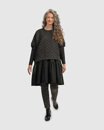 alembika-urban-soft-punk-top-damen-pullover-schwarz image 3