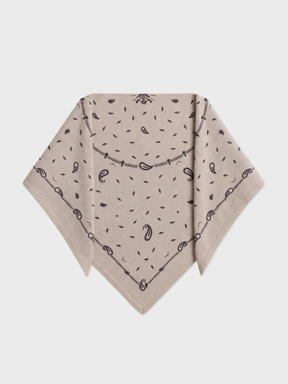 absolut-armance-print-damen-kaschmir-schal-dreieck-beige image 1