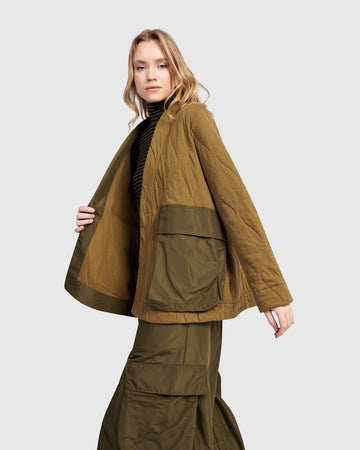 alembika-urban-parcel-quilted-jacket-khaki-steppjacke image 5