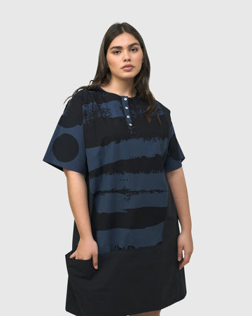 alembika-urban-ipanema-shift-dress-navy image 4