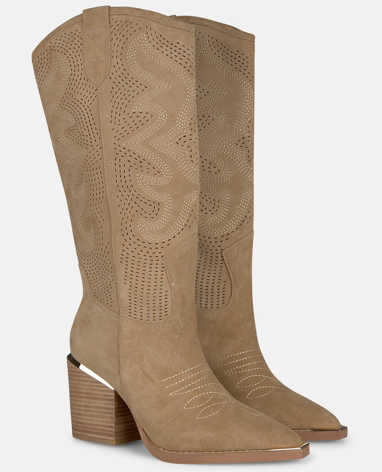 alma-en-pena-high-cowboy-boot-damen-stiefel-arena-8-cm image 2