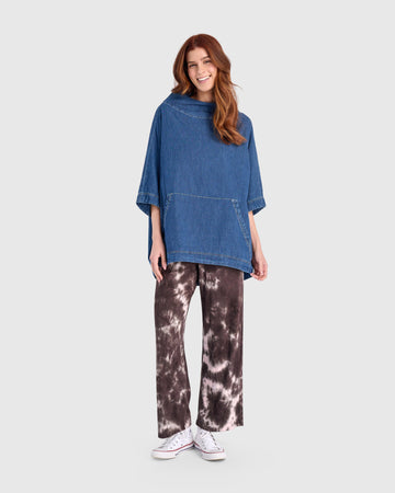 alembika-lala-lounge-hose-braun-pink-tie-dye image 8