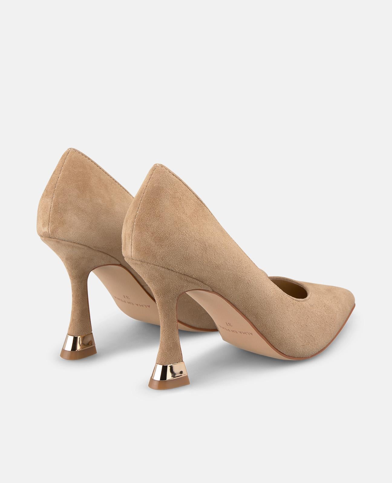alma-en-pena-pumps-mit-spitzzehe-9-cm-camel image 3