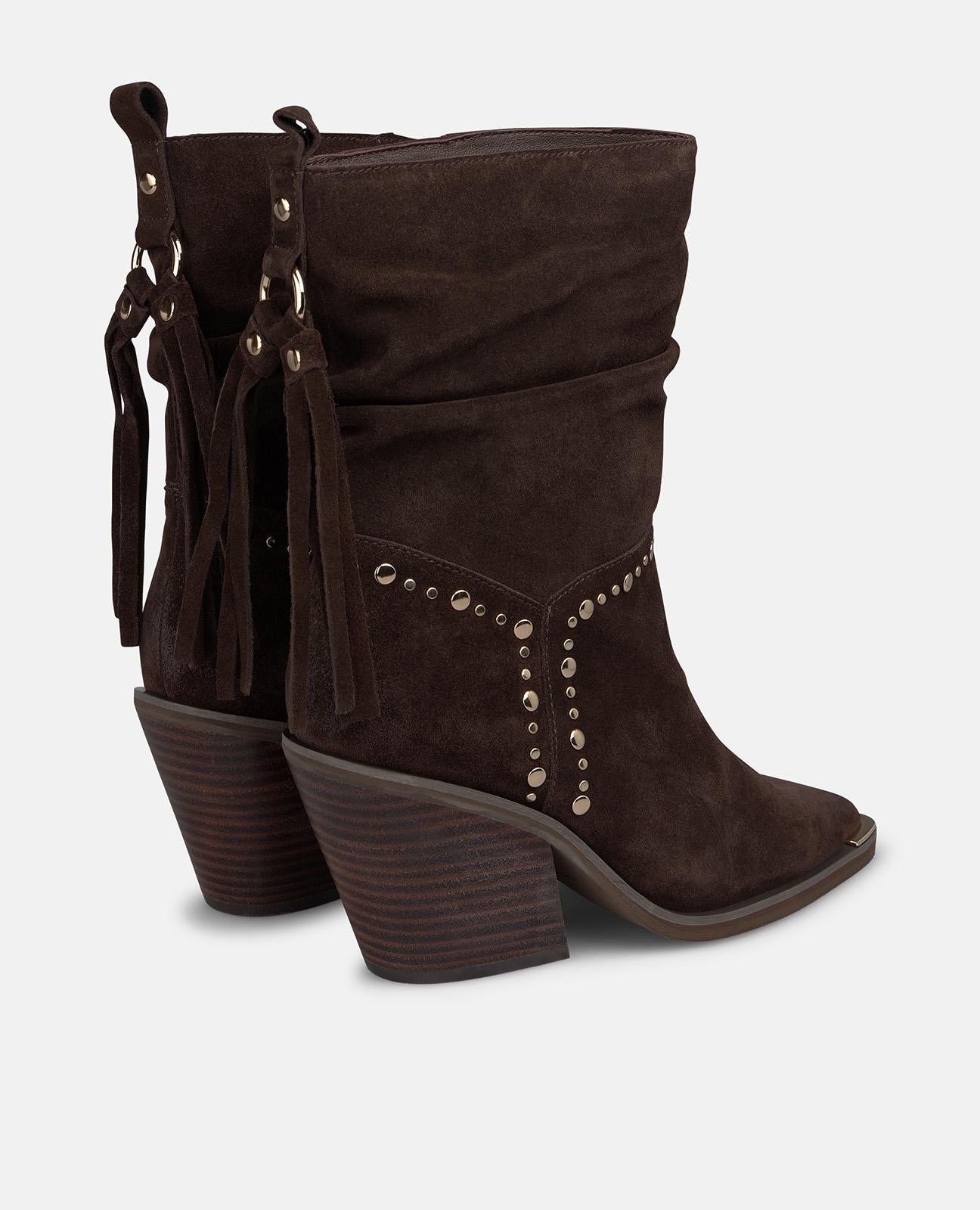alma-en-pena-suede-cowboy-boots-stiefelette-braun-8-cm image 3