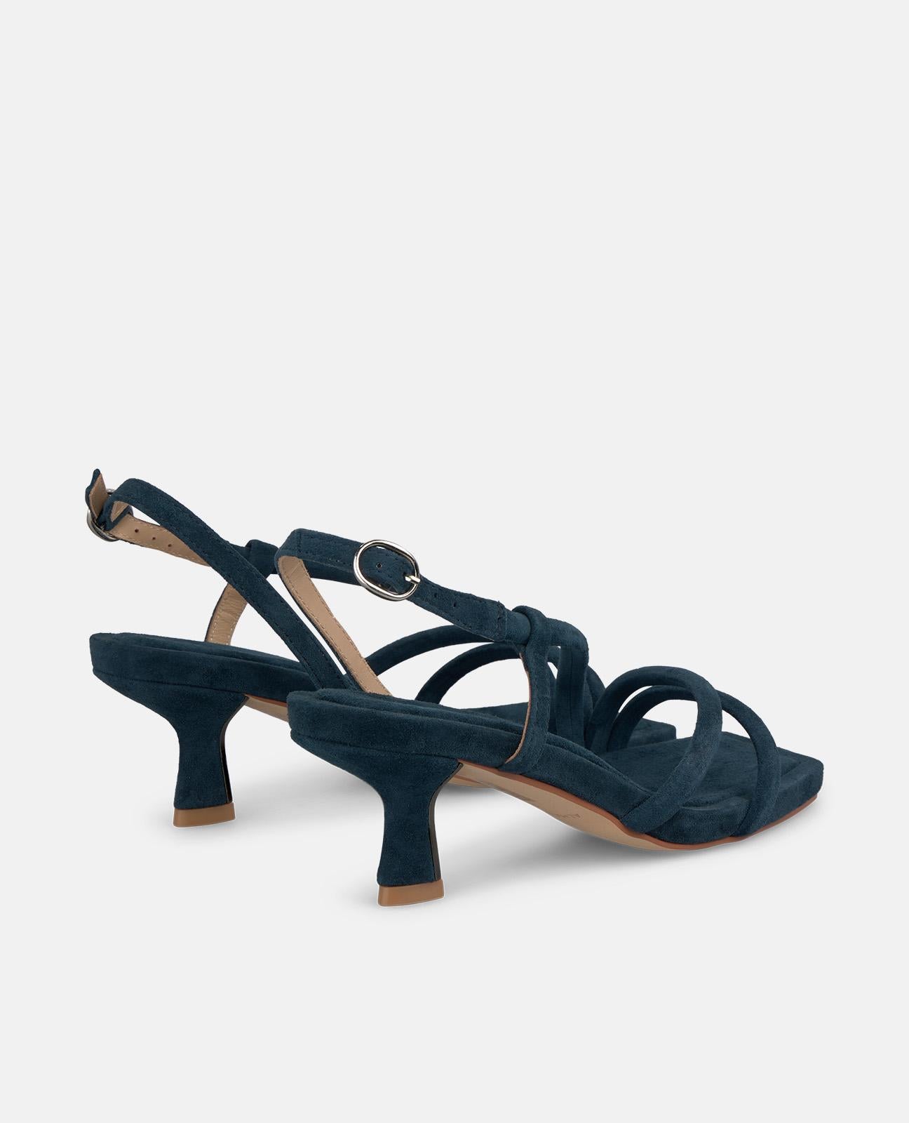 alma-en-pena-mini-suede-sandale-mit-riemen-5-5-cm-absatz-azul-marino image 3
