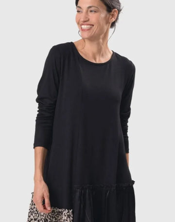 alembika-leo-a-linie-midi-kleid-spots image 3