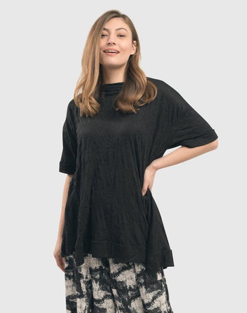 alembika-crinkle-trapeze-top-schwarz image 6