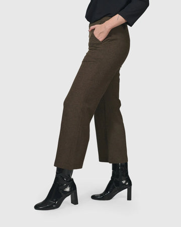 alembika-essential-cropped-hose-braun image 5