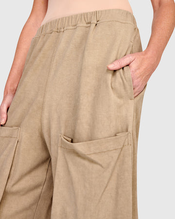 alembika-urban-cutlass-pocket-pants-camel-cargohose image 3