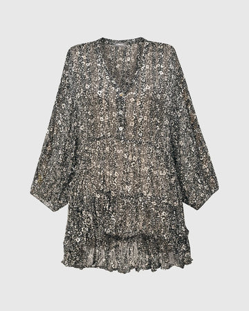 alembika-floral-tiered-crinkle-bluse-ivory-black image 7