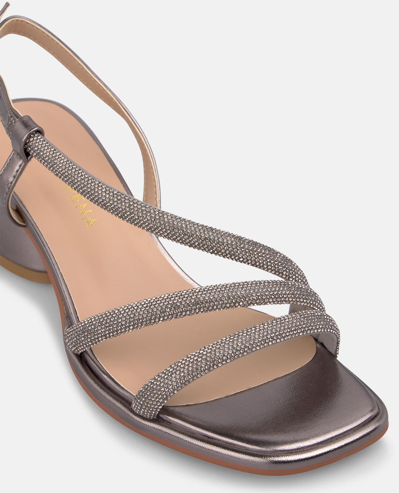 alma-en-pena-mid-heel-sandale-mit-tubular-riemen-silber-4-5-cm image 4