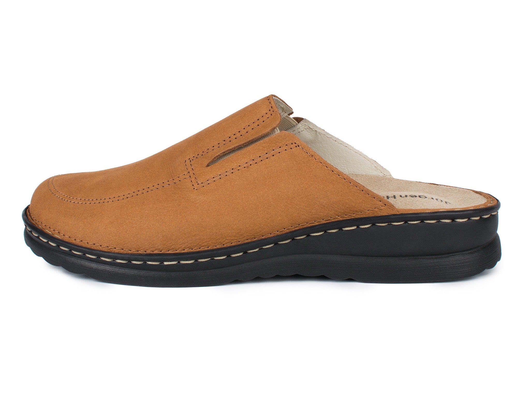 aerosoft-j-rgen-hirsch-ergo-04-herren-leder-clog-mit-wechselfu-bett image 4