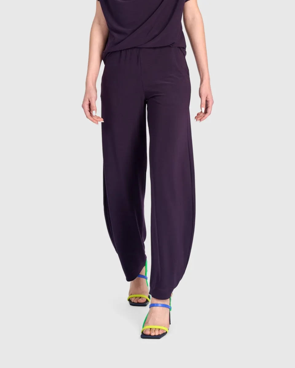 alembika-fluid-slinky-flow-pants-plum image 1