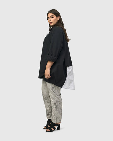 alembika-urban-oversized-trapeze-shirt-schwarz image 8