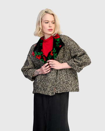 alembika-la-vie-boucle-jacke-roses image 2