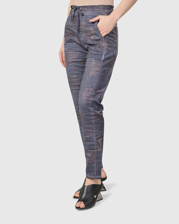 alembika-floral-iconic-stretch-jeans-rust-blau image 5