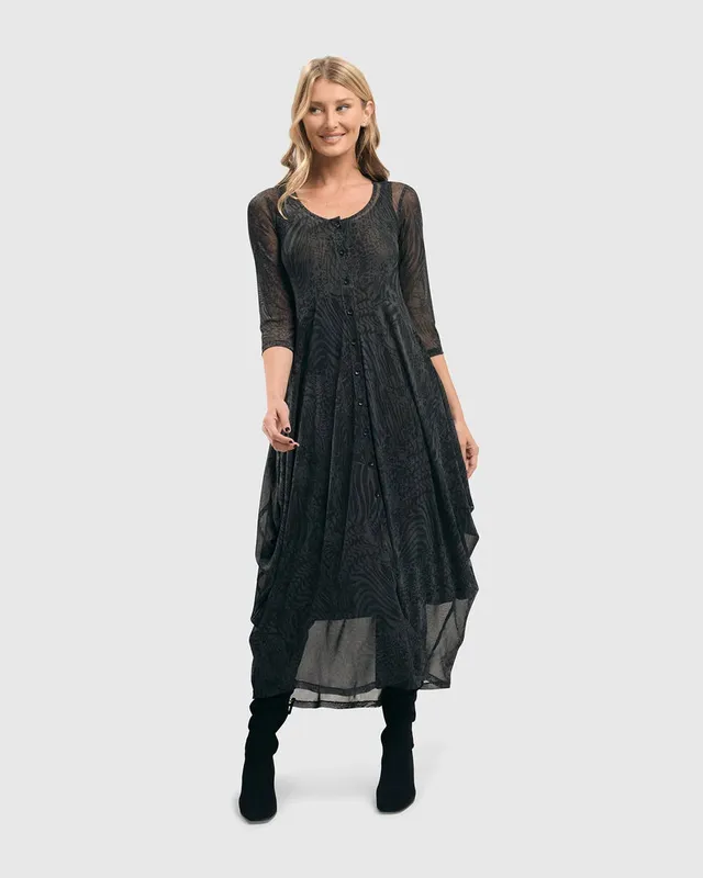 alembika-soft-chiffon-dream-kleid-pewter image 1