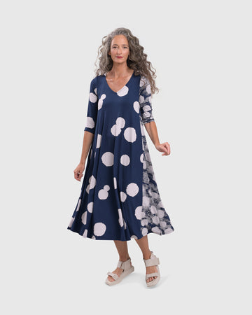 alembika-sd336n-spot-swing-dress-navy-jerseykleid image 2