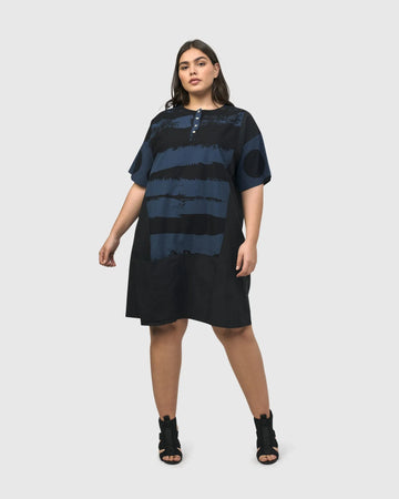 alembika-urban-ipanema-shift-dress-navy image 2
