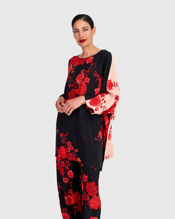 alembika-day-night-tunik-schwarz-rot-peony image 3
