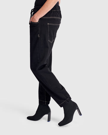 alembika-weekend-boyfriend-jogger-jeans-ap622b-schwarz image 3