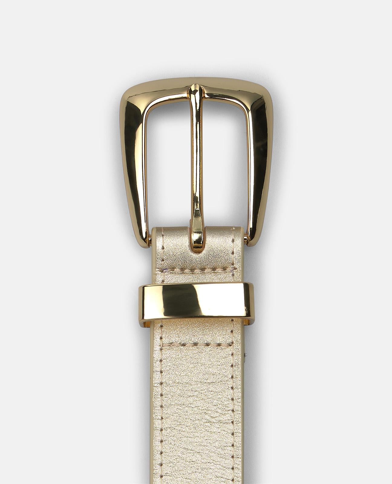 alma-en-pena-lederg-rtel-3-cm-eckschnalle-gold-gemustert image 3