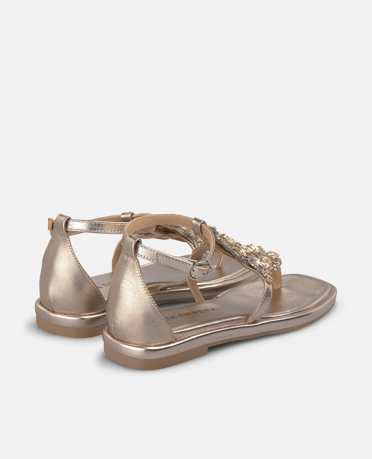 alma-en-pena-sandaletten-bronze-strass-rund-1-cm image 3
