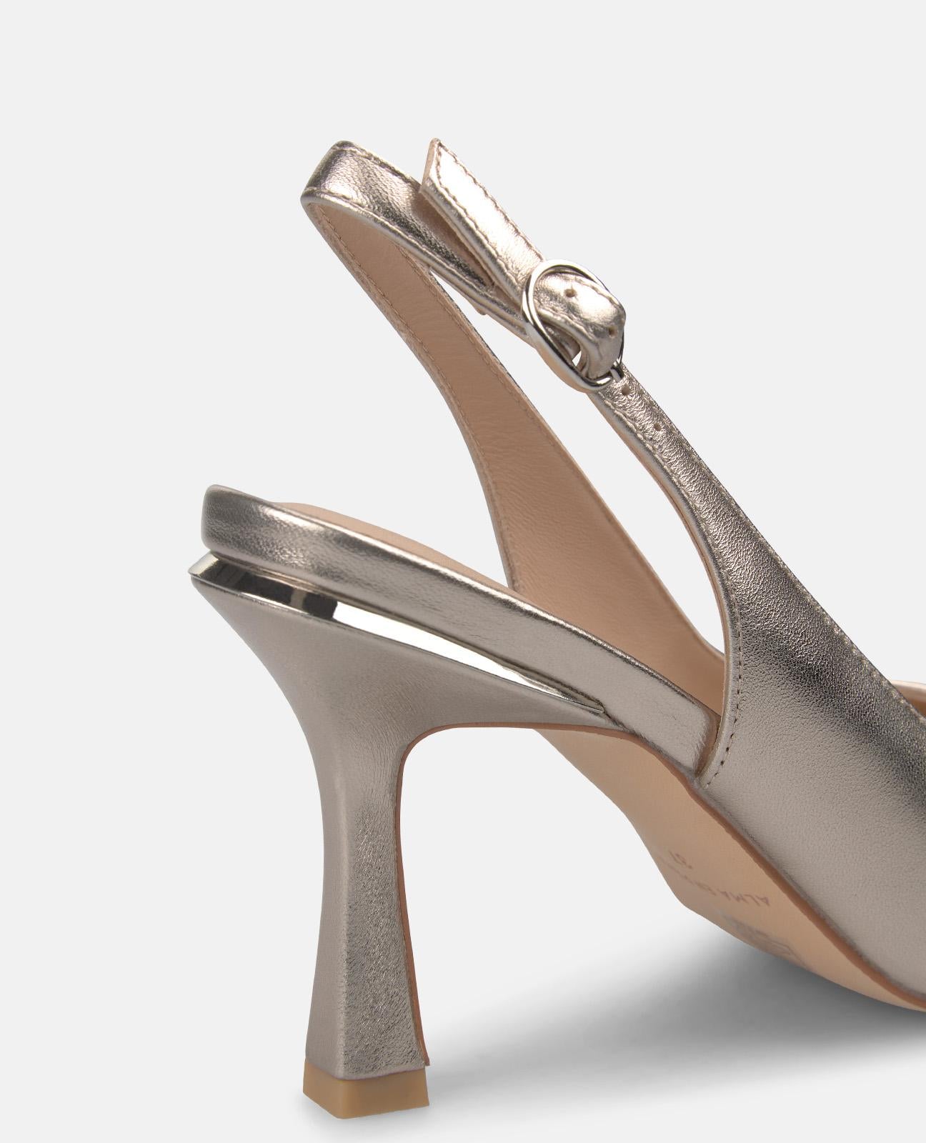 alma-en-pena-slingback-pumps-bronze-metallic-9-cm image 4