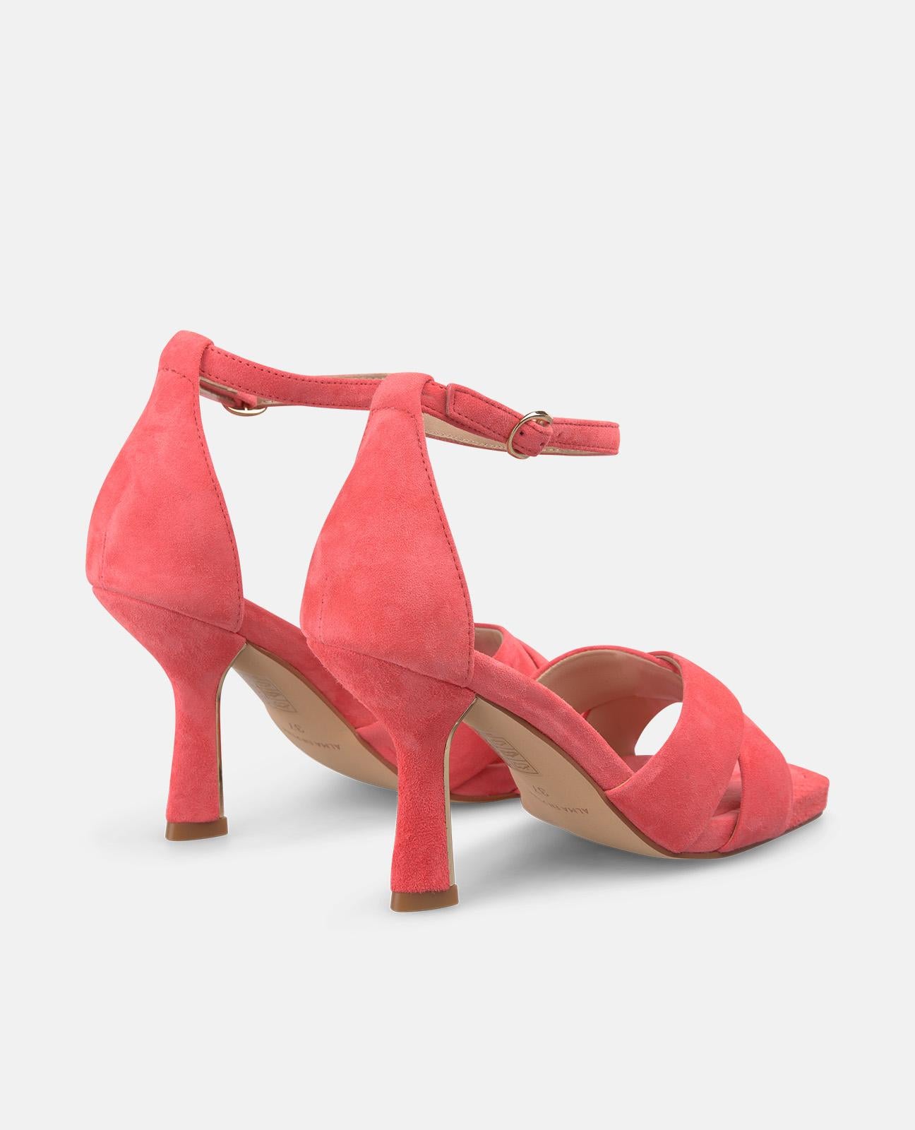 alma-en-pena-riemchen-sandaletten-koralle-9-cm-square-toe image 3