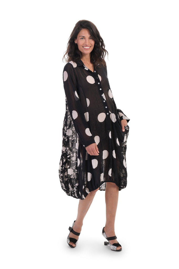 alembika-chiffon-wonderful-dress-multi-maxikleid image 1