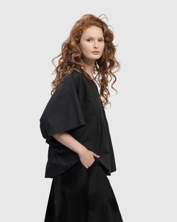 alembika-urban-it-girl-butterfly-bluse-black image 6
