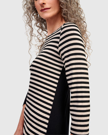 alembika-urban-mojave-tee-shirt-schwarz-3-4-arm image 7