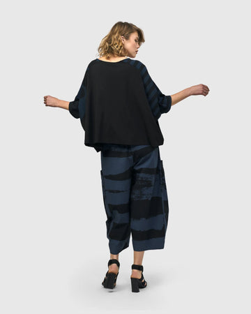 alembika-urban-centro-cropped-tee-navy image 7