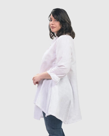 alembika-pippa-muslin-tunic-shirt-tunika-in-white image 2