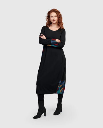 alembika-riley-crew-cocoon-kleid-ocean image 8