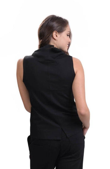 alembika-essential-mockneck-top-rmellos-schwarz image 2