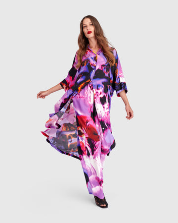 alembika-reiko-hemdblusenkleid-orchid-chiffon-shirtdress image 8