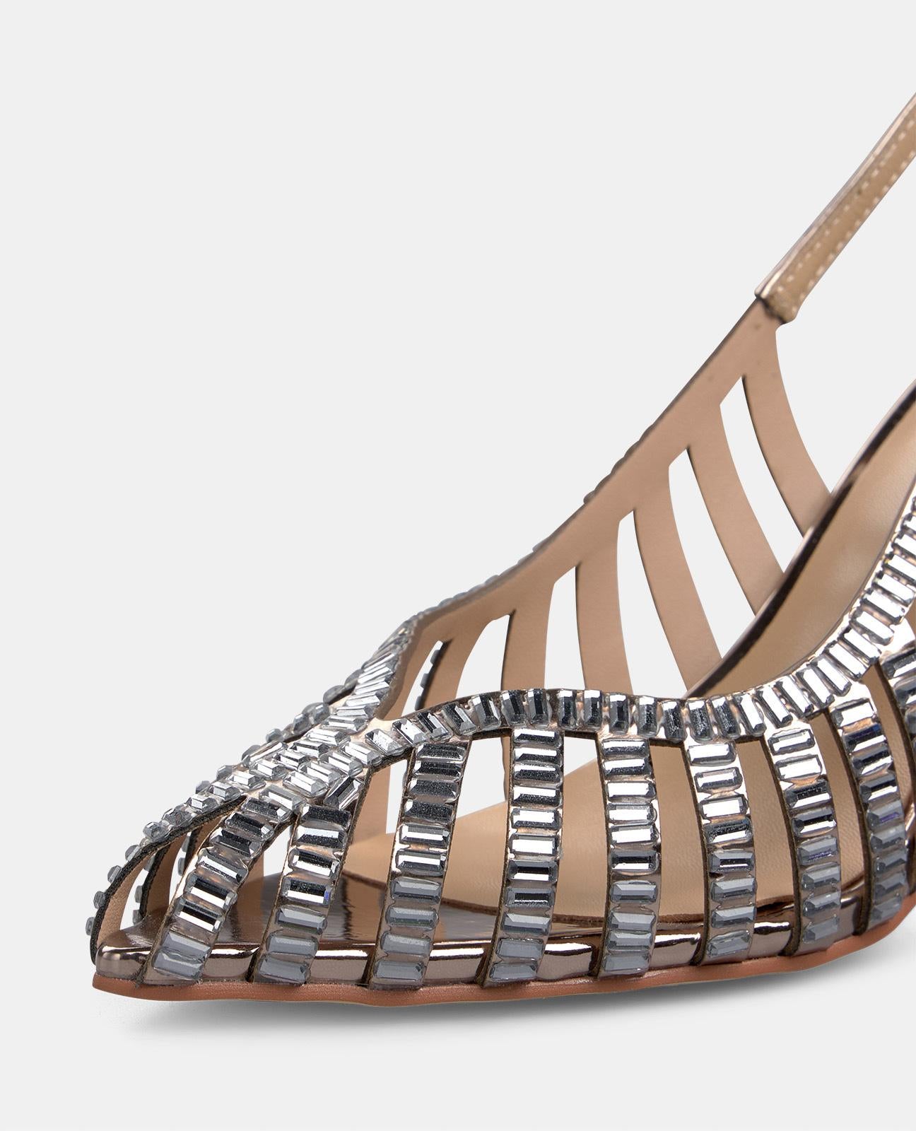 alma-en-pena-stiletto-pumps-silber-crystal-effekt-9-cm image 5
