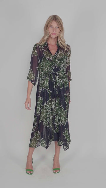 alembika-ava-chiffon-maxikleid-royal-green image 6