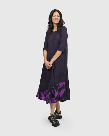 alembika-chrysalis-midi-kleid-violet image 3
