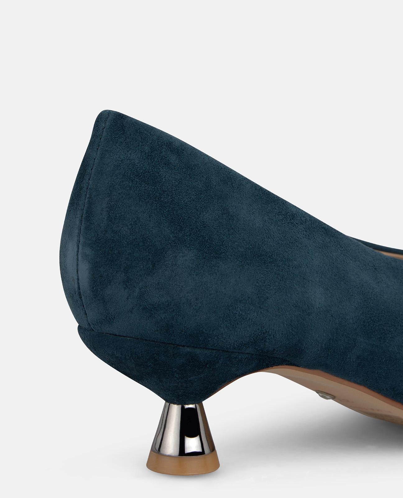 alma-en-pena-suede-high-heel-pumps-blau-4-cm-stiletto image 4
