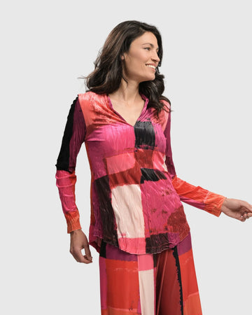 alembika-sunset-strip-v-neck-pullover-in-magenta image 7