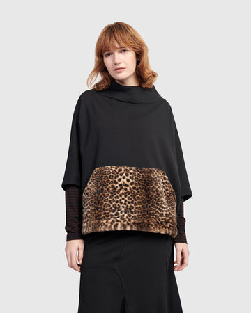 alembika-urban-muff-pullover-top-black image 4