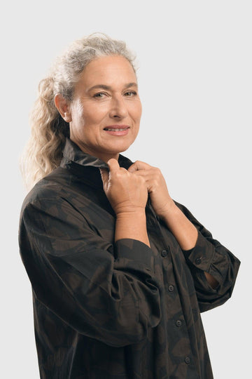 alembika-earth-shirtdress-brown image 4